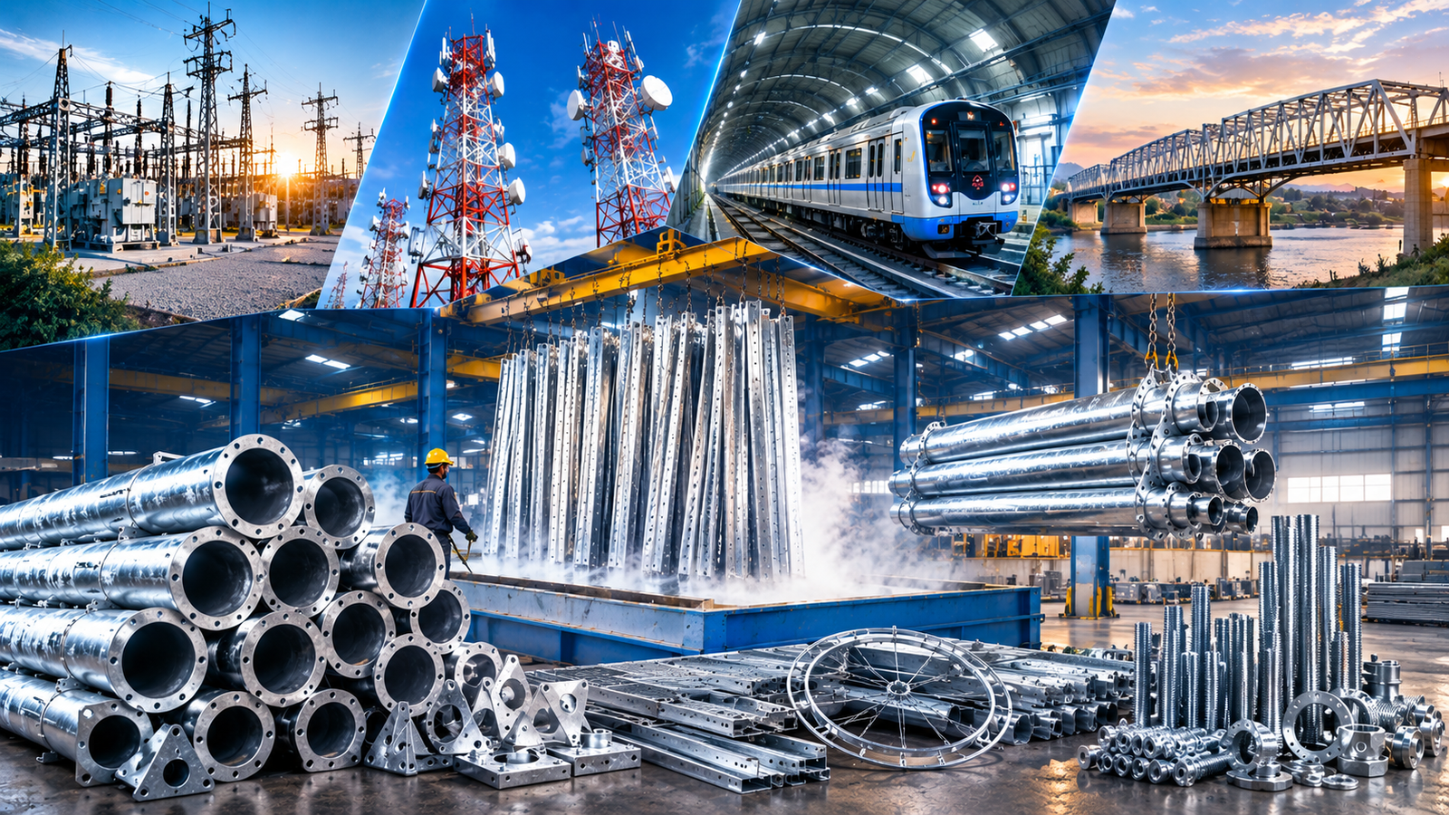 Shivam Engineers & Fabricators galvanizing plant